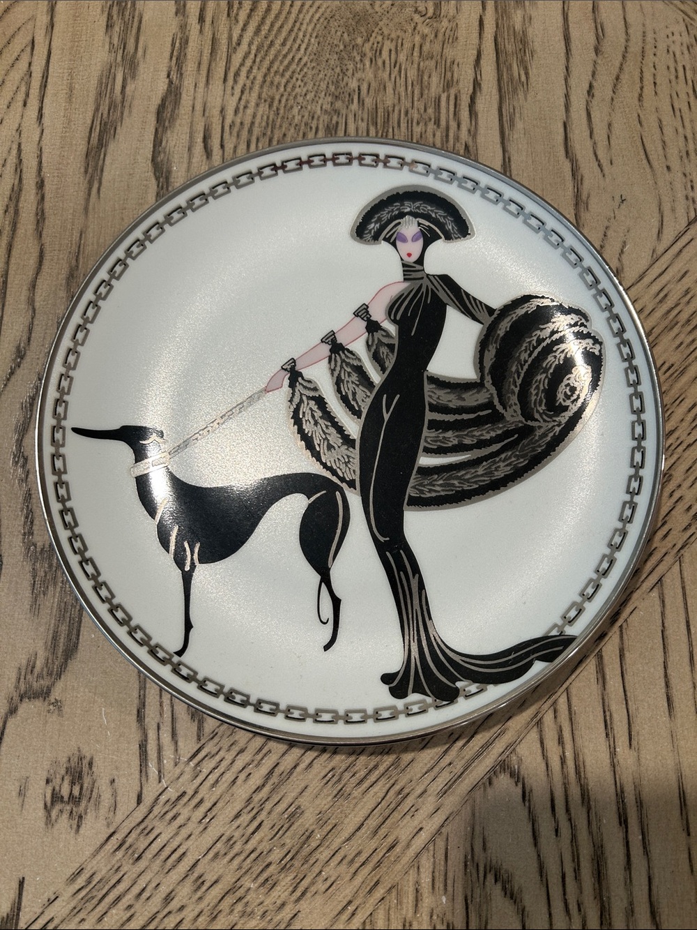 Franklin Mint Symphony in Black collector plate
